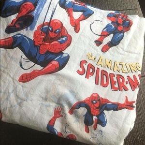 pottery barn spiderman sheets